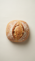 Whole-Grain Sourdough Bread Loaf