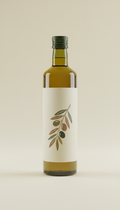 Organic olive oil cold-pressed variety